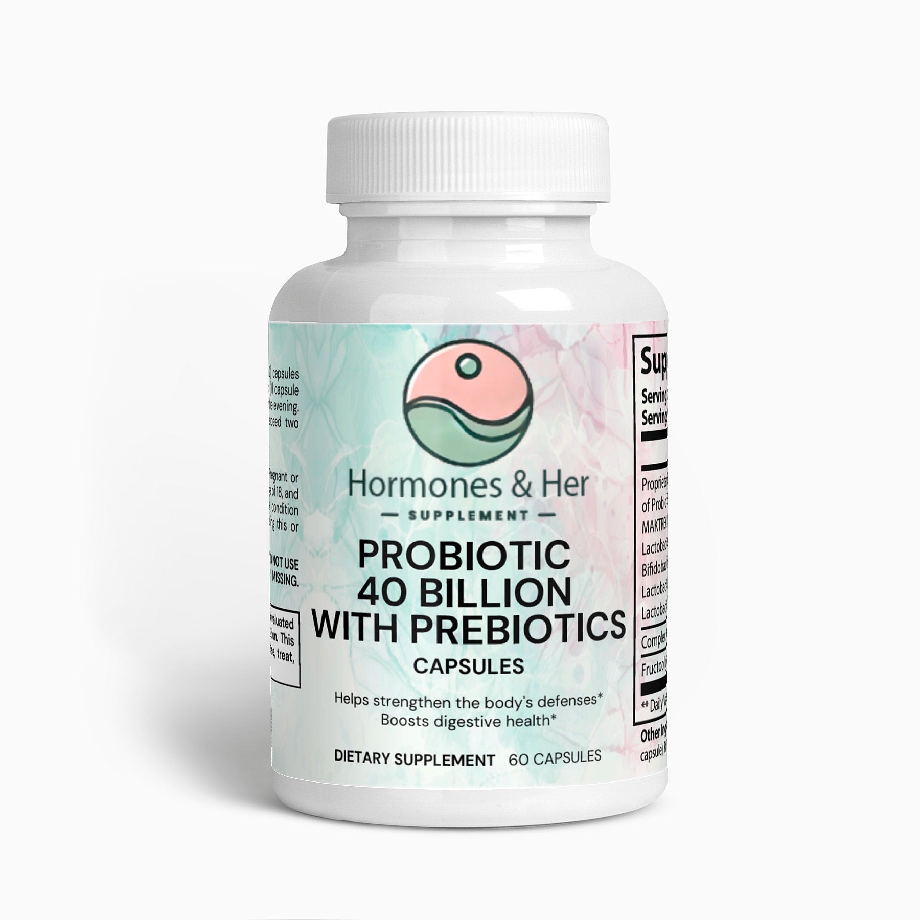 Probiotic 40 Billion with Prebiotics