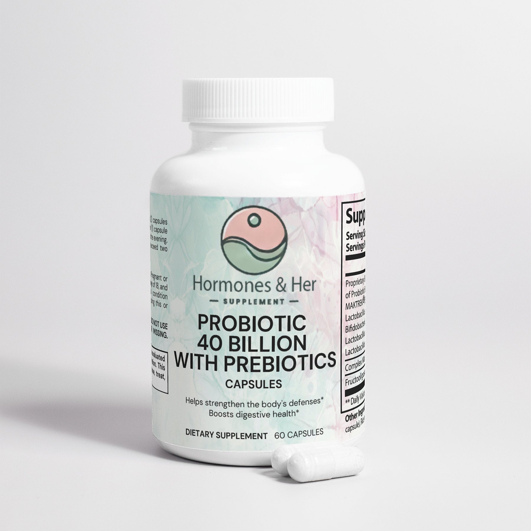 Probiotic 40 Billion with Prebiotics